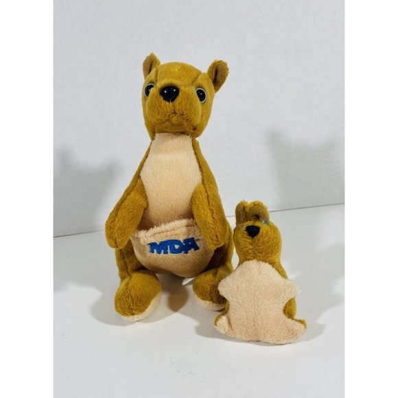 Arts Toy MDA Plush Kangaroo With Joey Baby Stuffed Animal Toy Promotion Gift - Picture 3 of 10